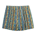 Egyptian Eye Of Horus Pattern Print Mesh Shorts