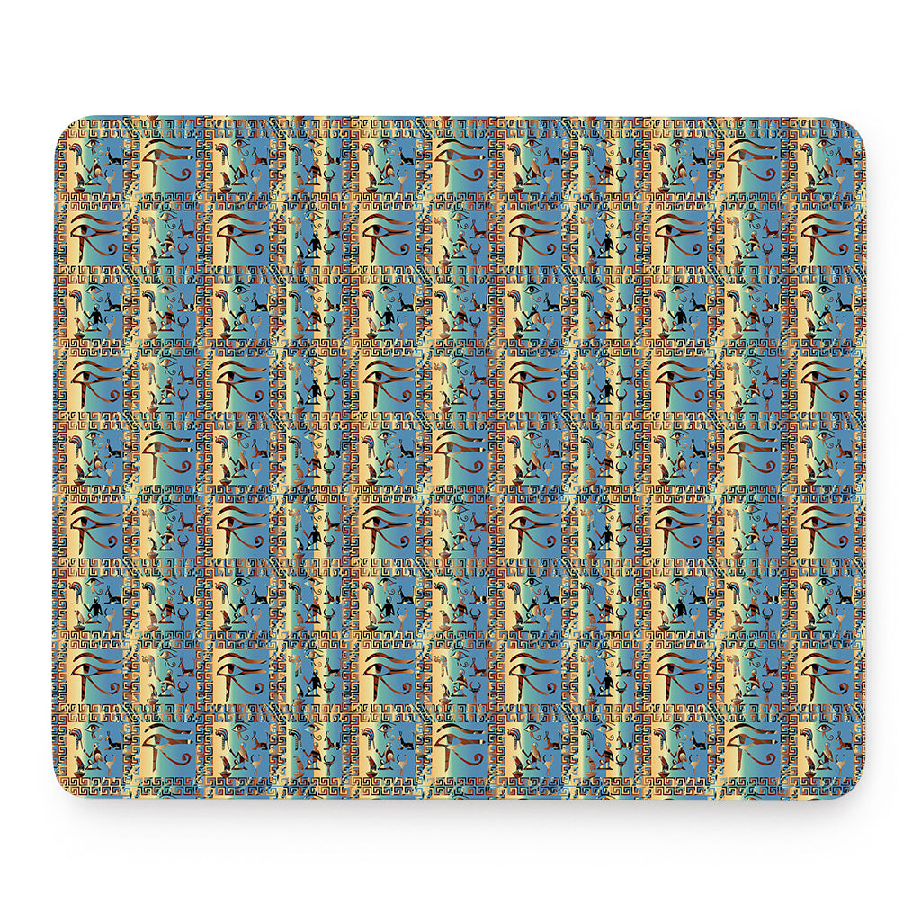 Egyptian Eye Of Horus Pattern Print Mouse Pad