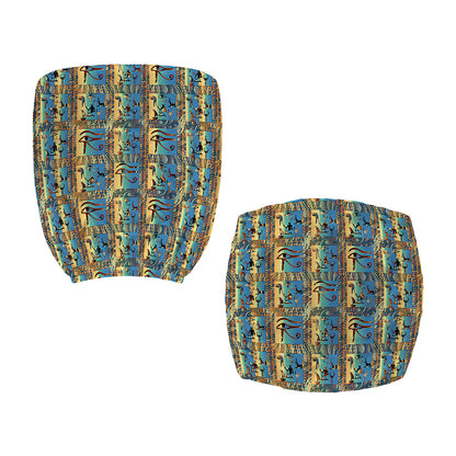 Egyptian Eye Of Horus Pattern Print Office Chair Cover