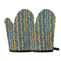 Egyptian Eye Of Horus Pattern Print Oven Mitts