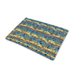 Egyptian Eye Of Horus Pattern Print Pet Cooling Mat Cover
