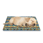 Egyptian Eye Of Horus Pattern Print Pet Cooling Mat Cover