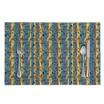 Egyptian Eye Of Horus Pattern Print Placemat