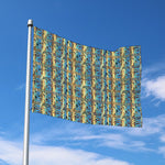 Egyptian Eye Of Horus Pattern Print Polyester Flag