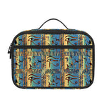 Egyptian Eye Of Horus Pattern Print Portable Lunch Bag