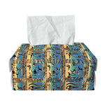 Egyptian Eye Of Horus Pattern Print Rectangle Tissue Box Cover
