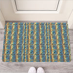 Egyptian Eye Of Horus Pattern Print Rubber Doormat