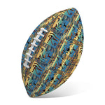 Egyptian Eye Of Horus Pattern Print Rugby Ball