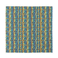 Egyptian Eye Of Horus Pattern Print Silk Bandana