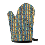 Egyptian Eye Of Horus Pattern Print Single Oven Mitt