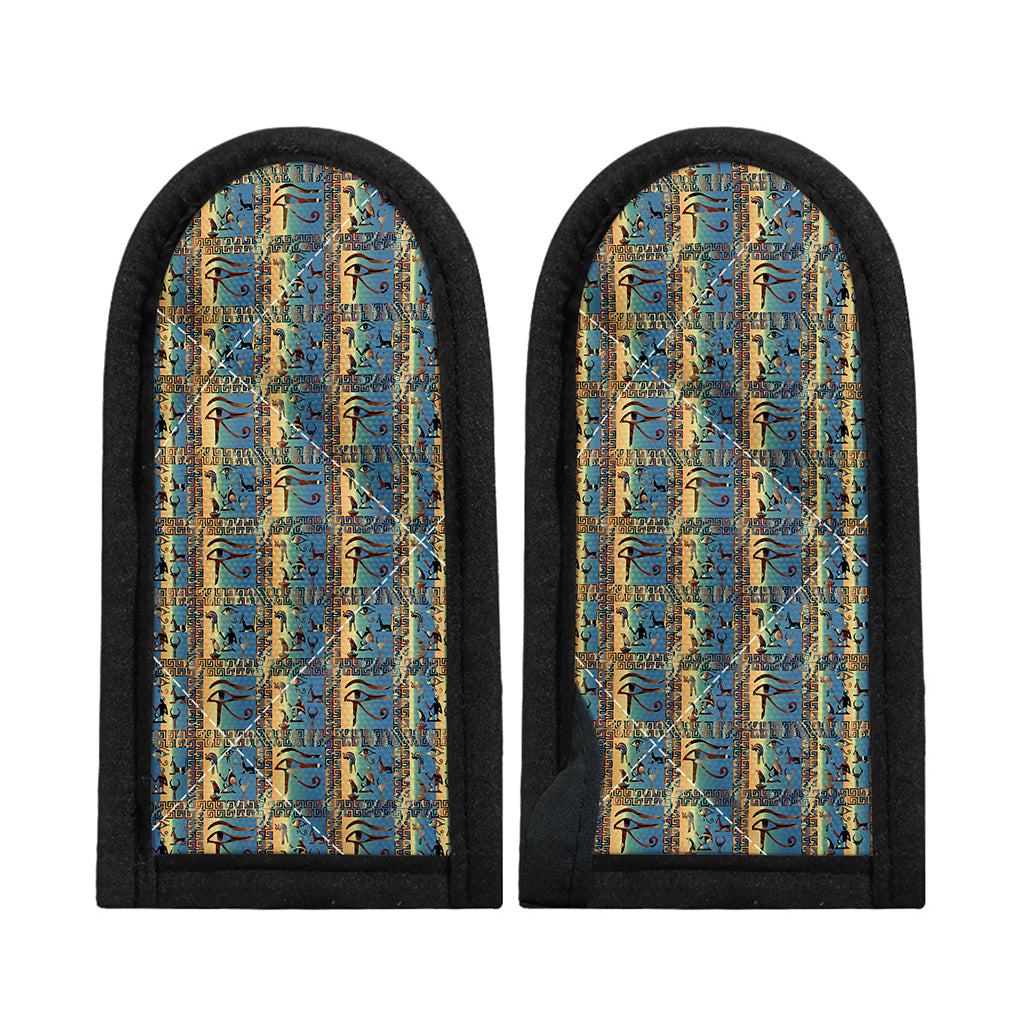 Egyptian Eye Of Horus Pattern Print Skillet Handle Cover