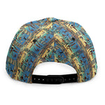 Egyptian Eye Of Horus Pattern Print Snapback Cap