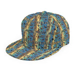 Egyptian Eye Of Horus Pattern Print Snapback Cap