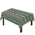 Egyptian Eye Of Horus Pattern Print Tablecloth