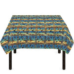 Egyptian Eye Of Horus Pattern Print Tablecloth