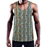 Egyptian Eye Of Horus Pattern Print Training Tank Top