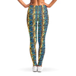 Egyptian Eye Of Horus Pattern Print Women's Leggings