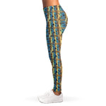 Egyptian Eye Of Horus Pattern Print Women's Leggings