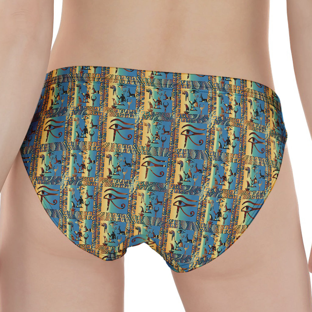 Egyptian Eye Of Horus Pattern Print Women's Panties