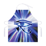 Egyptian Eye Of Horus Print Adjustable Apron