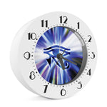 Egyptian Eye Of Horus Print Alarm Clock