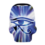 Egyptian Eye Of Horus Print Baby Seat Cover