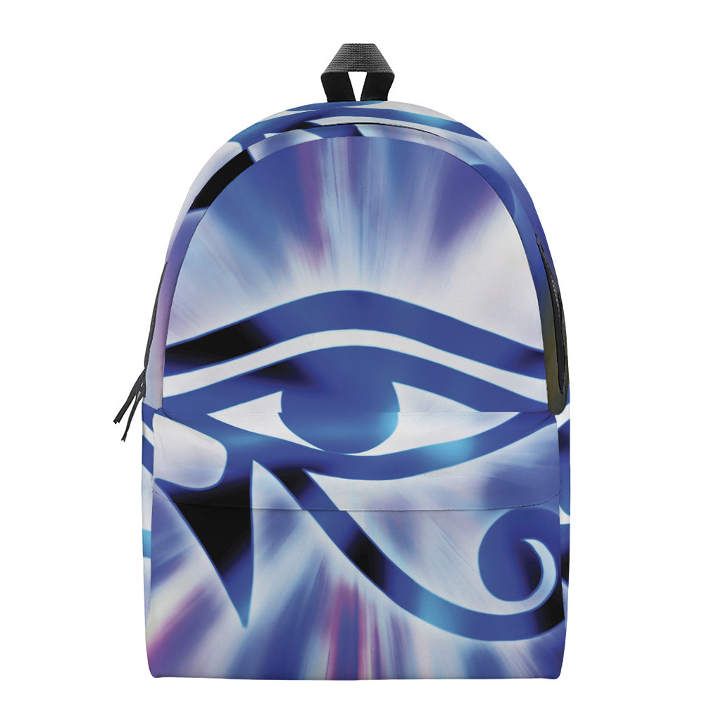 Egyptian Eye Of Horus Print Backpack