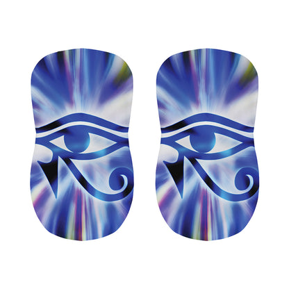 Egyptian Eye Of Horus Print Bar Stool Covers