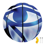 Egyptian Eye Of Horus Print Basketball