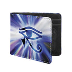 Egyptian Eye Of Horus Print Bifold Wallet