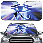 Egyptian Eye Of Horus Print Car Windshield Sun Shade