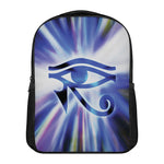 Egyptian Eye Of Horus Print Casual Backpack
