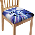Egyptian Eye Of Horus Print Chair Cushion Cover