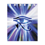 Egyptian Eye Of Horus Print Curtain