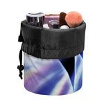 Egyptian Eye Of Horus Print Drawstring Makeup Bag