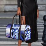 Egyptian Eye Of Horus Print Duffle Bag