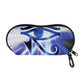 Egyptian Eye Of Horus Print Glasses Case