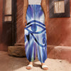 Egyptian Eye Of Horus Print Harem Pants