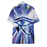 Egyptian Eye Of Horus Print Hawaiian Shirt