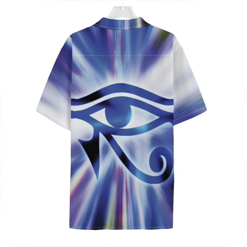 Egyptian Eye Of Horus Print Hawaiian Shirt
