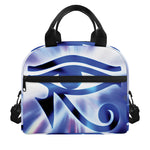 Egyptian Eye Of Horus Print Insulated Lunch Bag