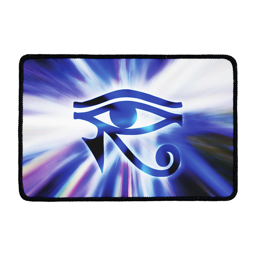 Egyptian Eye Of Horus Print Kitchen Mat