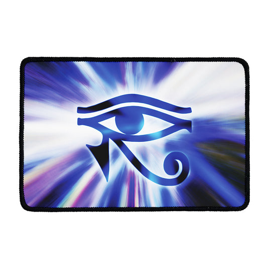 Egyptian Eye Of Horus Print Kitchen Mat