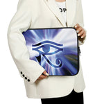 Egyptian Eye Of Horus Print Laptop Sleeve