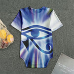 Egyptian Eye Of Horus Print Men's Bodysuit