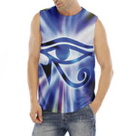 Egyptian Eye Of Horus Print Men's Fitness Tank Top