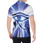 Egyptian Eye Of Horus Print Men's Shirt