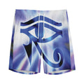 Egyptian Eye Of Horus Print Men's Athletic Shorts
