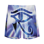 Egyptian Eye Of Horus Print Men's Sports Shorts