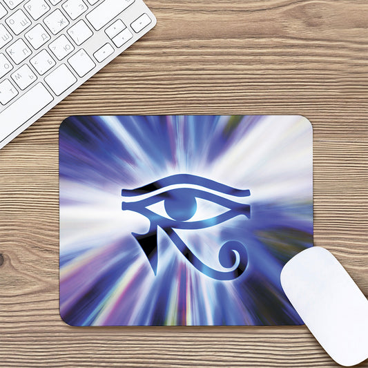 Egyptian Eye Of Horus Print Mouse Pad